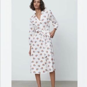 Zara poplin dress